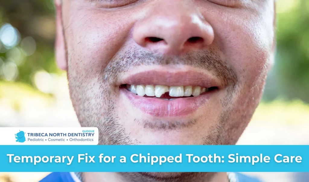 Temporary Fix for a Chipped Tooth Simple Care