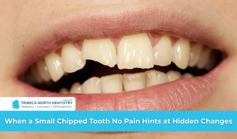 When a Small Chipped Tooth No Pain Hints at Hidden Changes